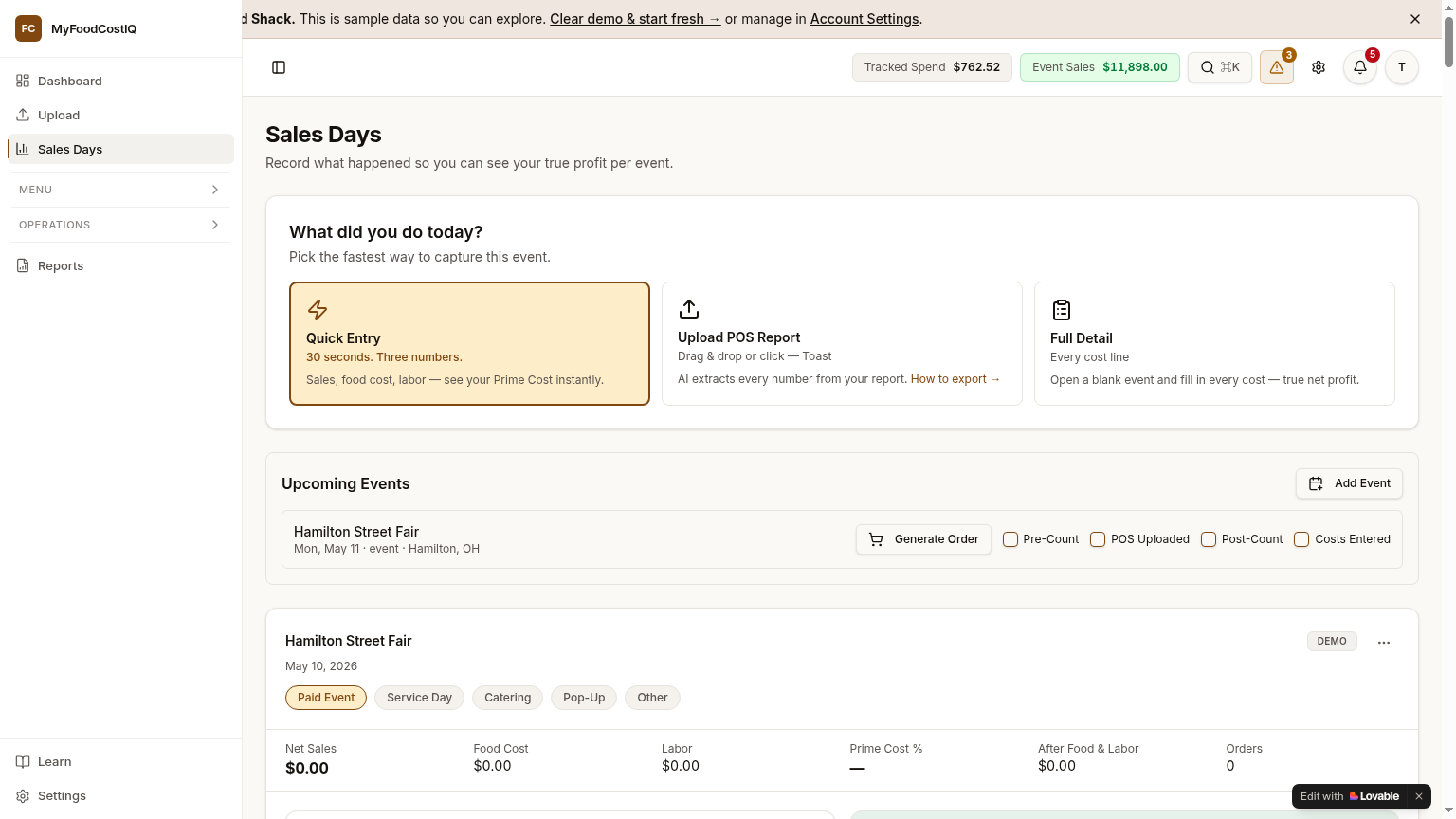 SCREENSHOT: Sales Day — Lebanon Festival